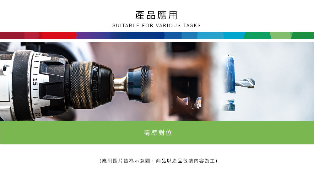 15產品應用SUITABLE FOR VARIOUS TASKS精準對位(應用圖片皆為示意圖,商品以產品包裝內容為主)